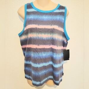 Univibe Tank Top - Blue and Pink